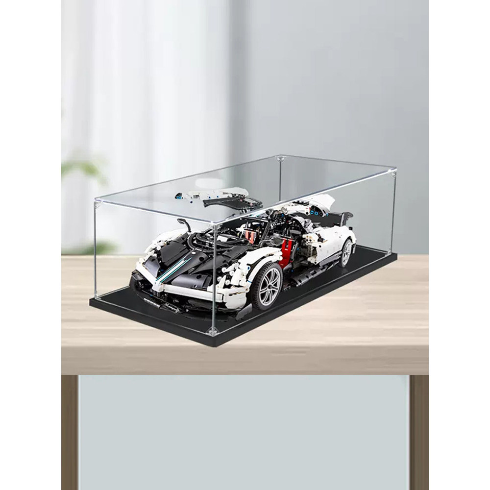 [กล่องแสดงโปร่งใส] RASTAR/RASTAR Pagani Mechanical Group กล่องแสดงอะคริลิคเหมาะสําหรับ Lego Anti-dus