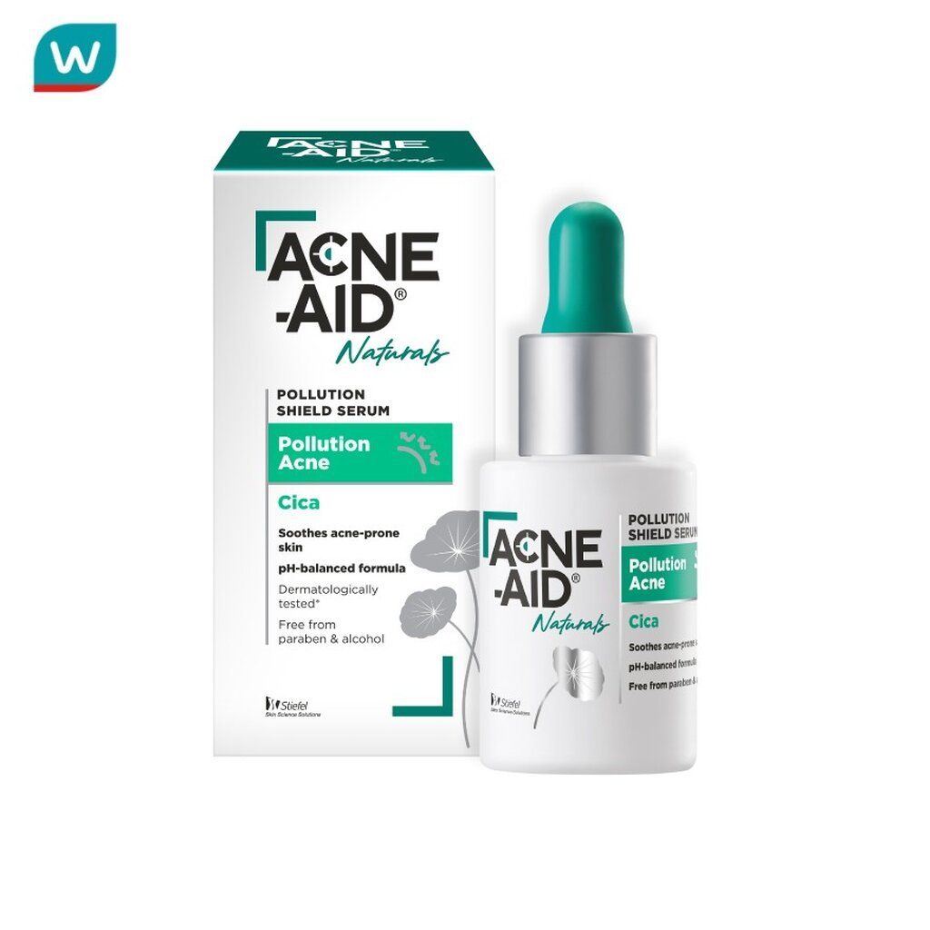 Acne Aid แอคเน่-เอด เนเชอรัล โพลูชั่น ชีล เซรั่ม โพลูชั่น แอคเน่ 30มล.