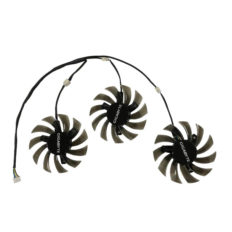 3 ชิ้น/เซ็ต,4Pin,PLD08010S12HH,75 มม.,Video Cooler พัดลม,สําหรับ Gigabyte GTX 670 680 760 Ti G1 GTX 