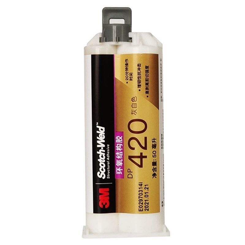 ต้นฉบับนําเข้า 3M DP420 กาวโครงสร้างความแข็งแรงสูง 3MDP420 สีดําทนอุณหภูมิสูงอีพ็อกซี่เรซิ่น AB กาว 