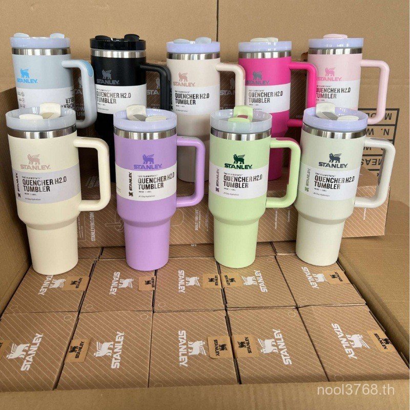 Thermos Cup แพ็คเกจขนาดใหญ่ Stanley Car Ready Stock Mail One Piece Stainless Steel 1N5O