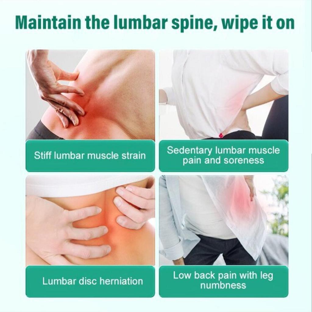 20g Gentle Lumbar Spine Cream Lumbar Balm Lower Back Gel for Cervical Spine Bruises Natural Herbal Lumbar Care vzhiyth ราคา ถูกที่สุด ดีลบีเคเค แกลเลอรีภาพที่ 8