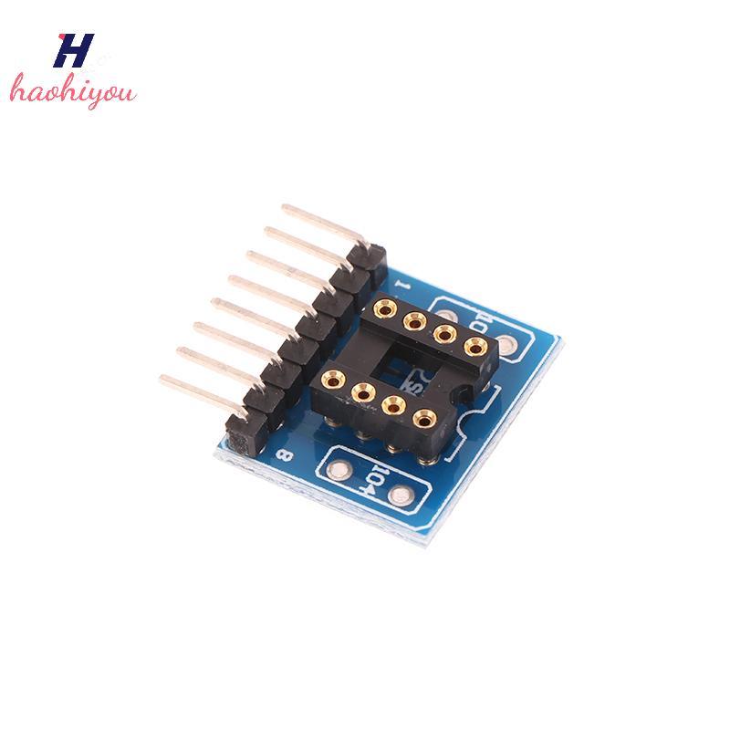 <haohiyou> Single-row ZIP SIP8 Paage แปลงเป็น Dual-row DIP8 Soet NJM5532 4558 4560 4580 4565 2114L H