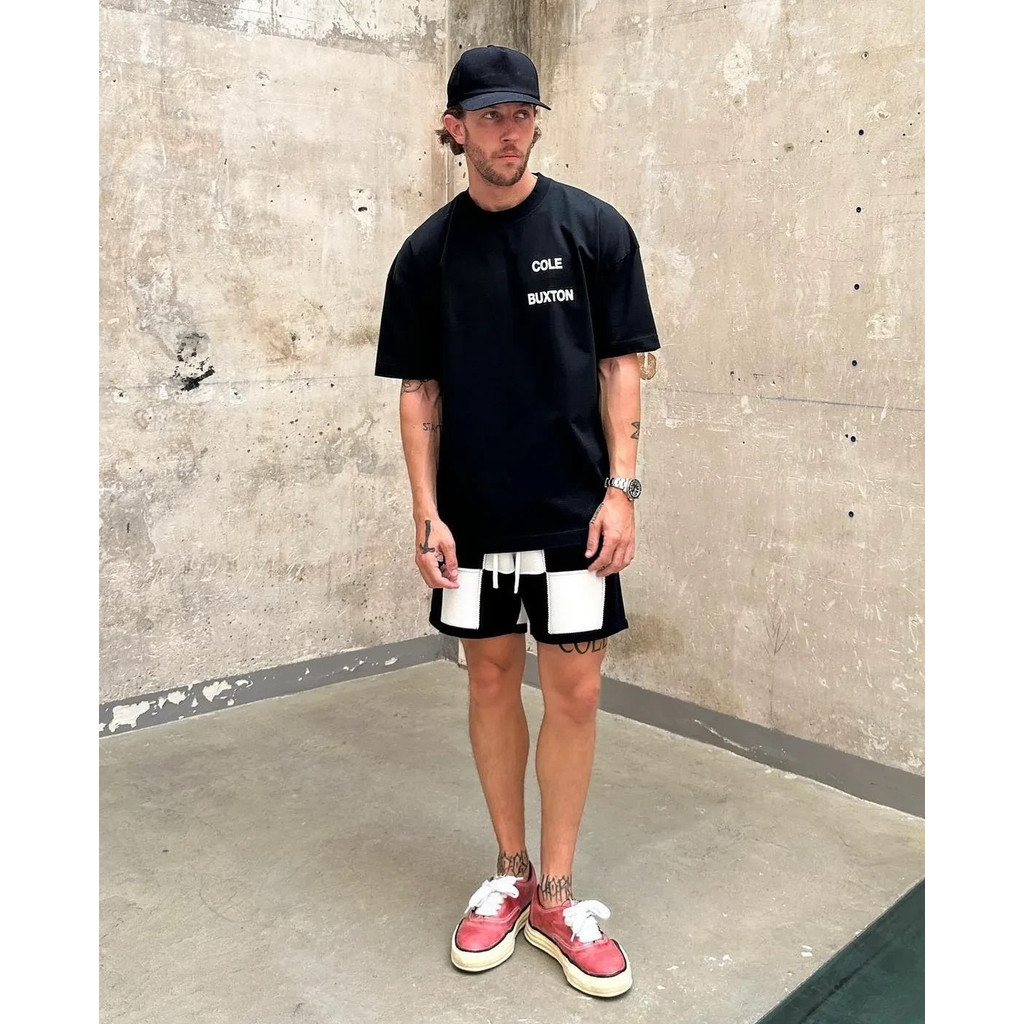 Cole Buxton สไตล์ใหม่ 2026 เสื้อยืดพิมพ์ลายขนาดใหญ่ สำหรับฤดูร้อน