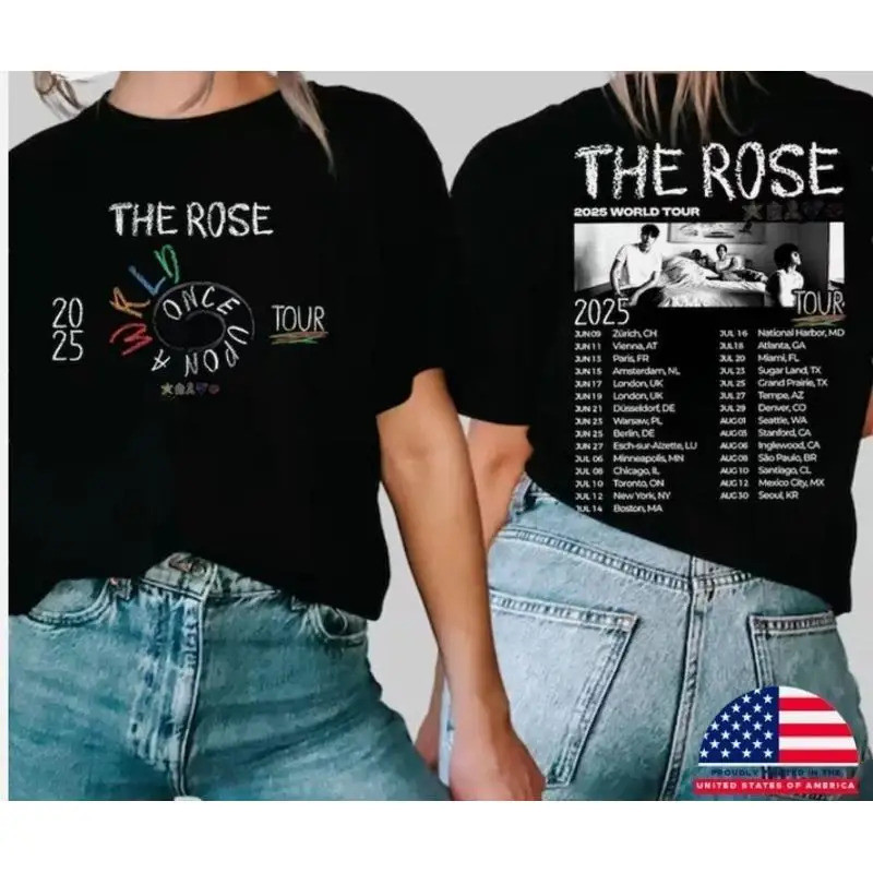 เสื้อยืด The Rose Once Upon A WRLD World Tour, เสื้อยืด Rose WRLD