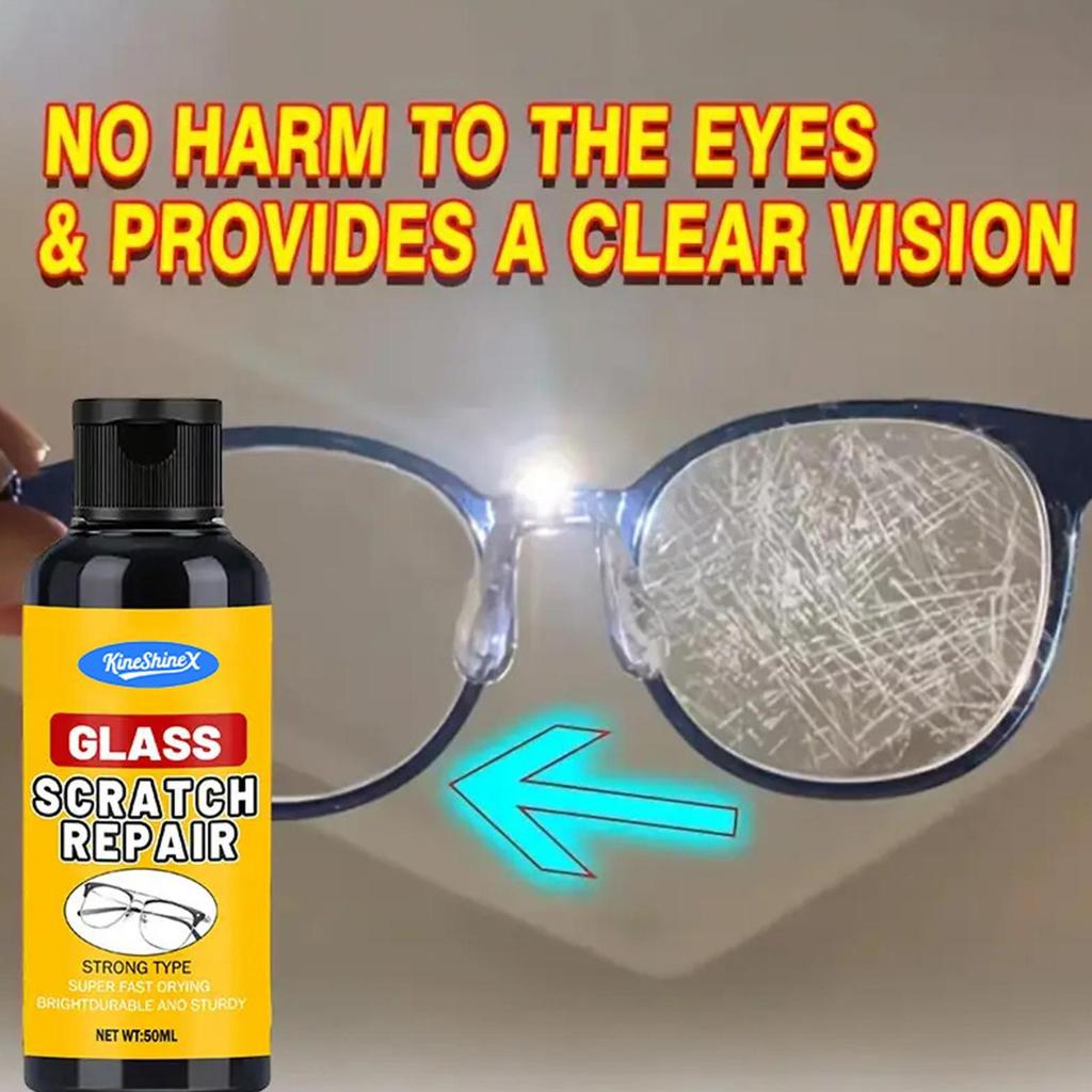 แว่นตา Scratch Wax เลนส์ Scratch Remover Quick Repair Polish Wax เลนส์ทําความสะอาดขี้ผึ้งแว่นตา Scra