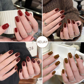 XEIJAYI 15ml - ยาทาเล็บเจลสีชมพูนู้ดและสีขาวนวลเข้มข้น มีให้เลือกถึง 86 สี