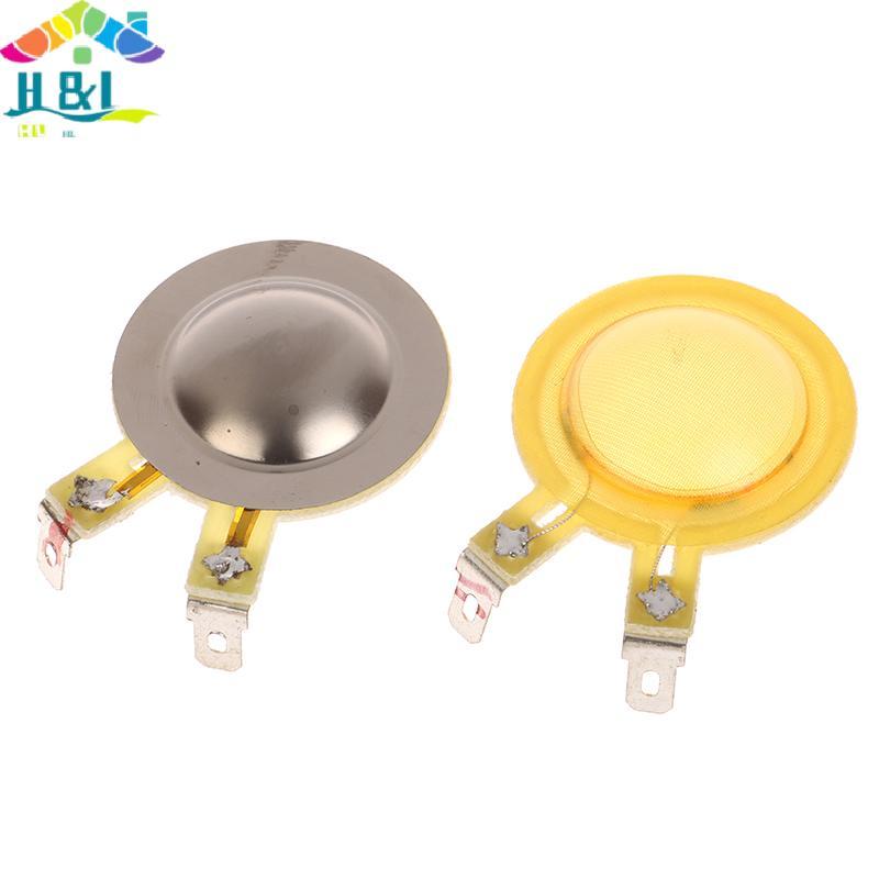 H & L 1 ชิ้นสําหรับโฮมเธียเตอร์มิกเซอร์คอนโซล Treble Horn ทวีตเตอร์เสียงลําโพง Voice Coil 25.4 มม.ไท