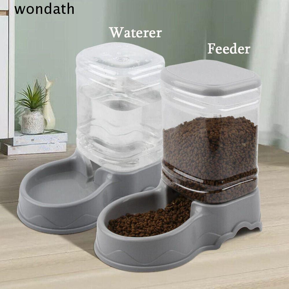 WONDA Corner Dog Bowl Cat Feeding Pet Supplies เครื่องจ่ายอาหารสุนัข