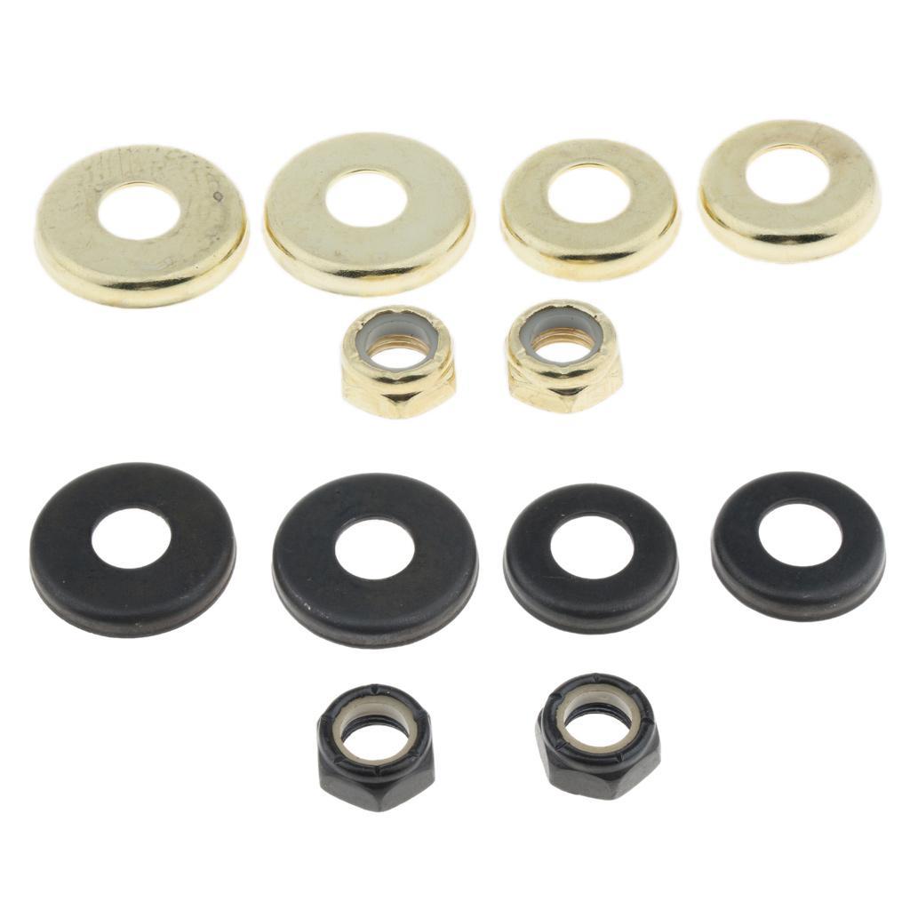 ชุด Bushings อเนกประสงค์สำหรับ Longboard/Skateboard 4 ชิ้น มาพร้อมลูกปัด 2 ชิ้น