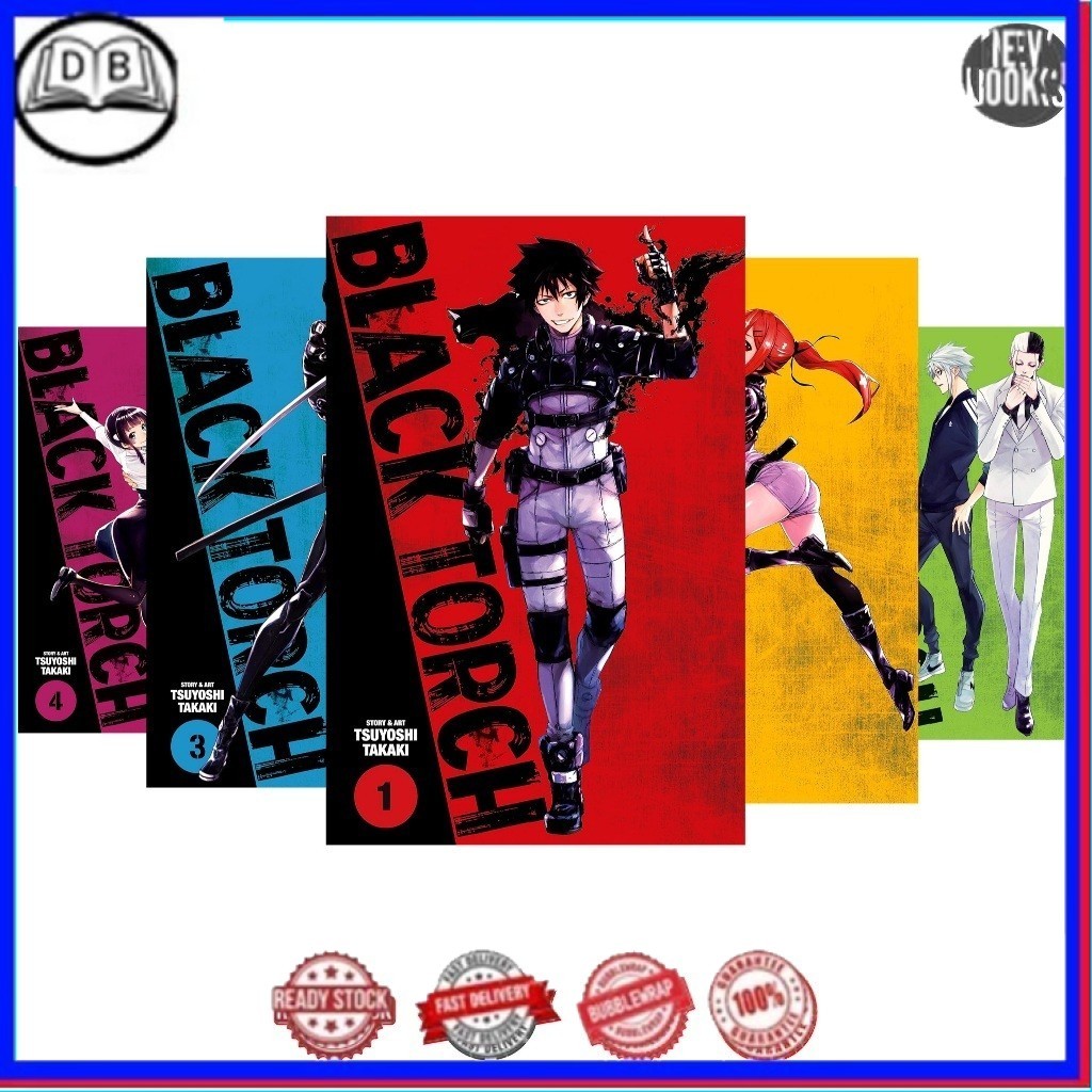 Black Torch Manga (ภาษาอังกฤษ 5 เล่ม)