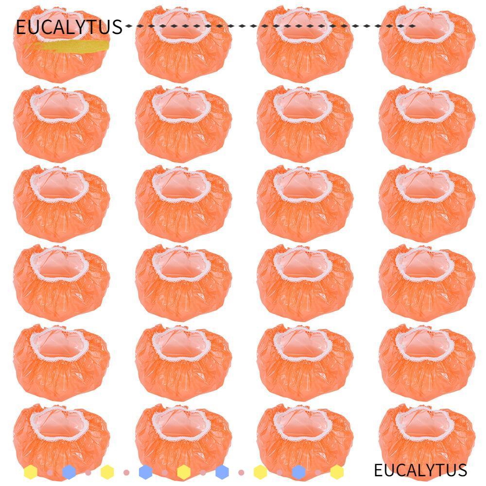 EUCALYTUSTH Fire Alarm Dust Cover, Thicken Elastic Smoke Detector, ระหว่างทําอาหารหรือเบเกอรี่สีส้มพ