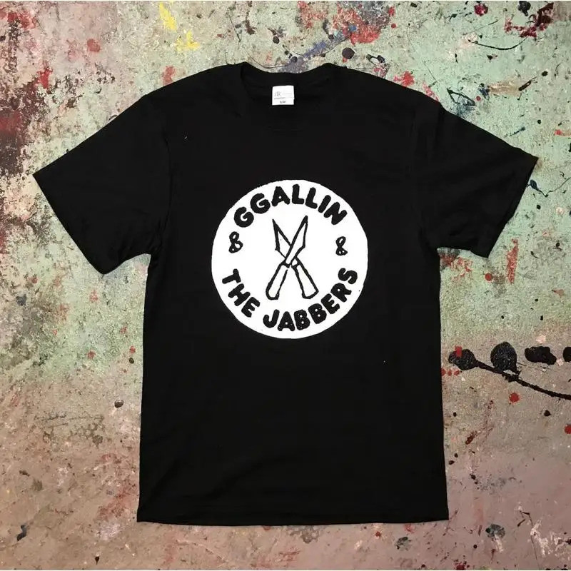 เสื้อยืด GG The Jabbers เสื้อยืด unisex ลาย gg and the jabbers gg allin iggy pop