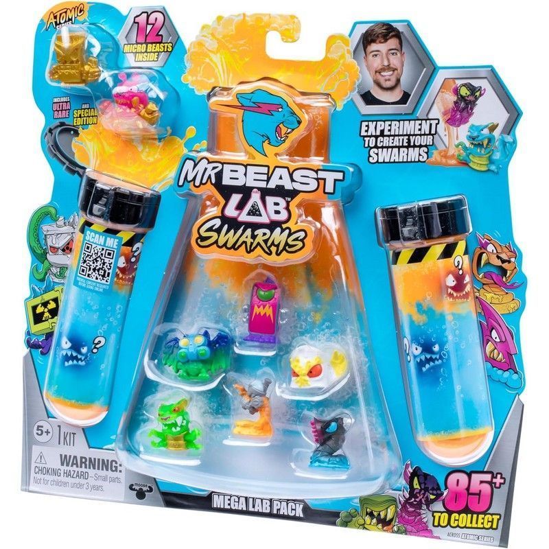 MrBeast Lab Crab Cat Test Tube Test Bottle Frankenstein Golden Treasure Mystery Box Toy