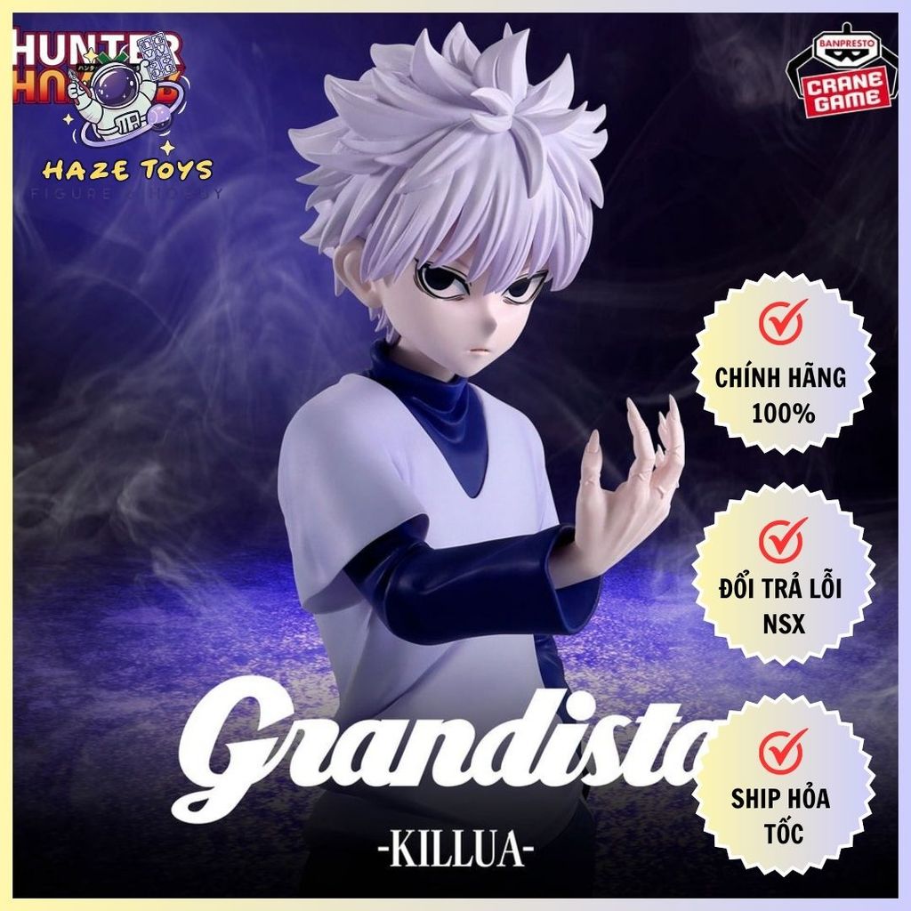 Hunter x Hunter - Grandista - ฟิกเกอร์ Killua ของแท้ (Banpresto)
