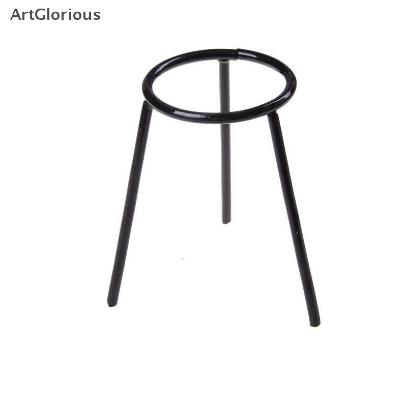 Art Lab Bunsen Burner/ขาตั้งรองรับเหล็กหล่อ/โคมไฟขาตั้งกล้อง 13 ซม.ความสูง N
