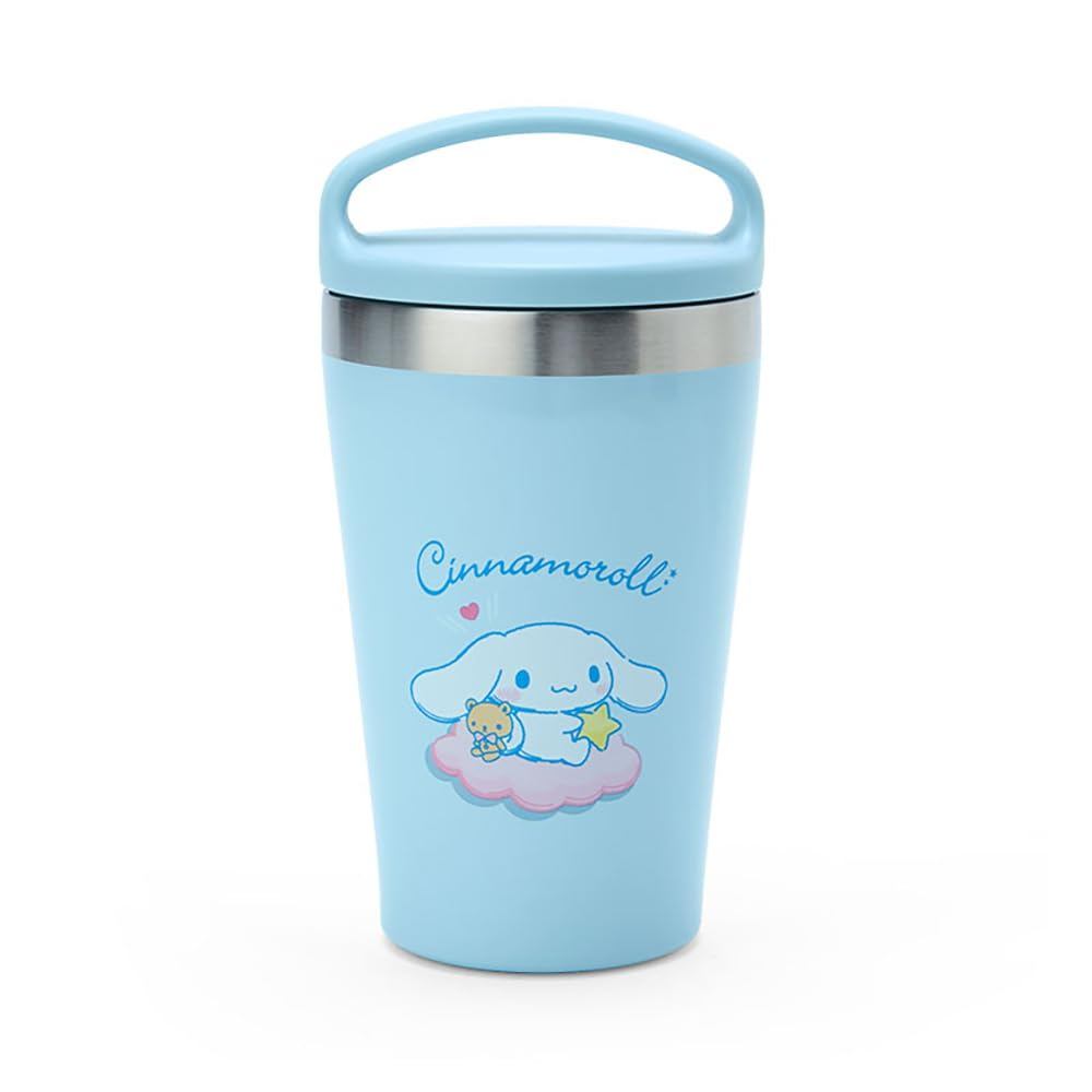 Sanrio Steel Cup Stainless Steel Tumbler with Handle Cinnamoroll