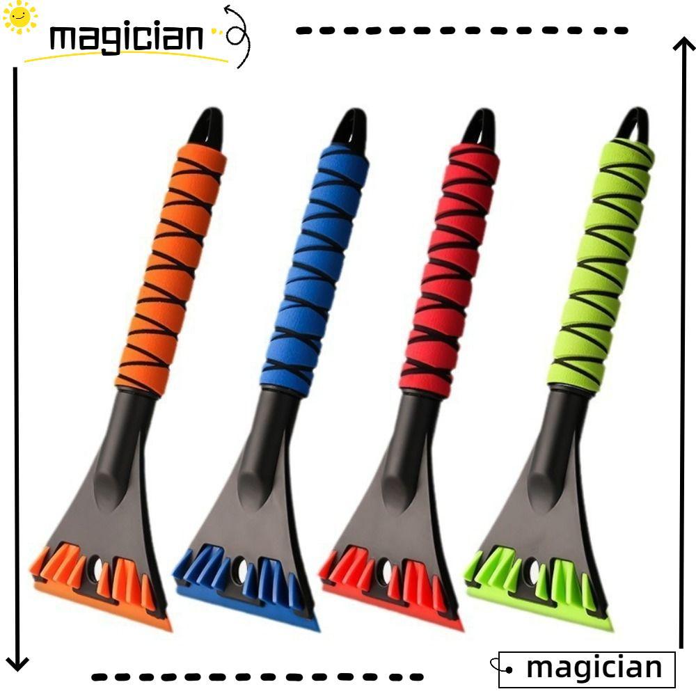 MAGICIAN พลั่วหิมะ, ที่ขูดน้ําแข็งในรถยนต์แบบพกพา PP, พลั่วน้ําแข็ง Multi-function Retractable Auto 