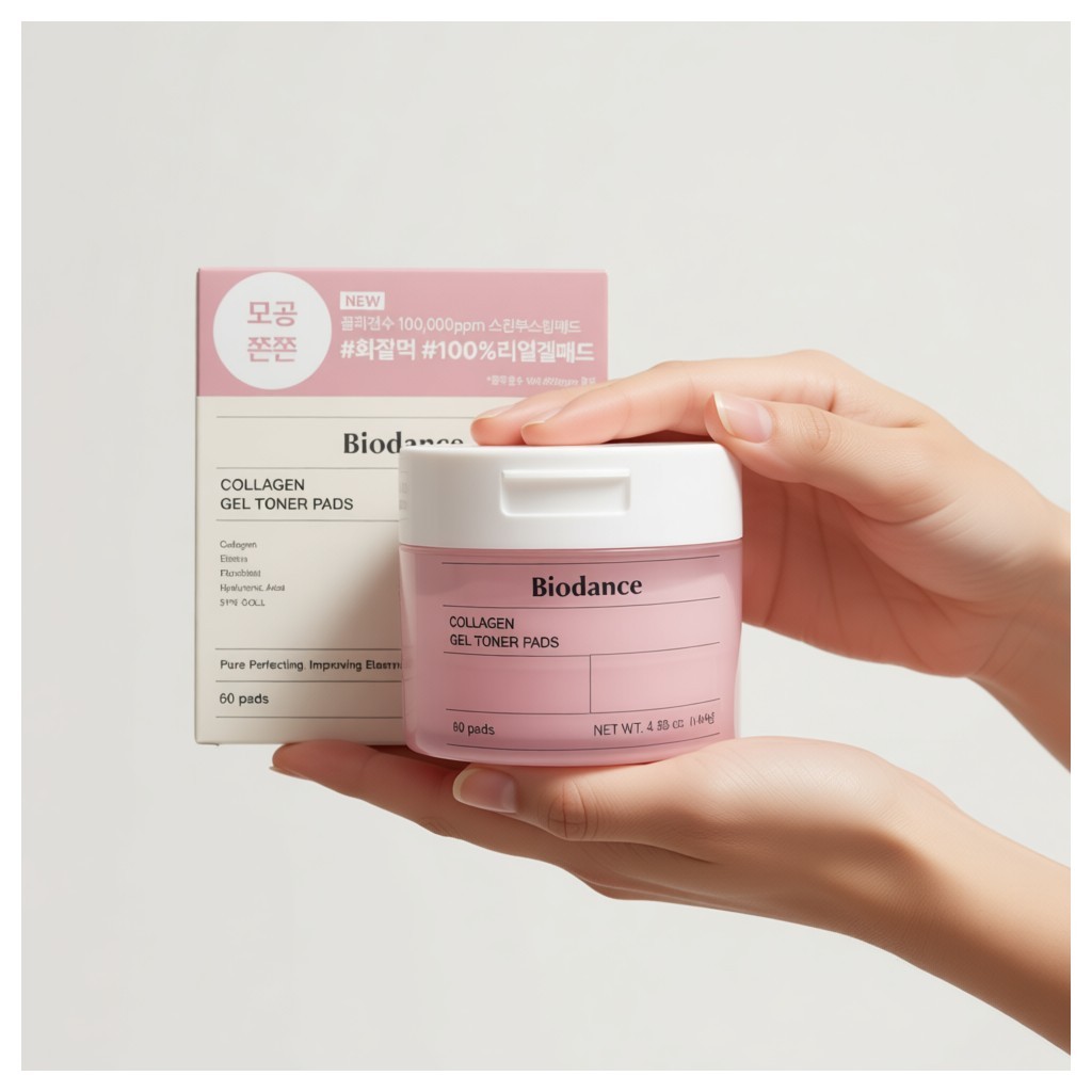 [biodance] Collagen Gel Toner Pads 60 แผ่น 1 ชิ้น / Collagen Pads / Skin Smoothing / ของแท้ 100% โดย
