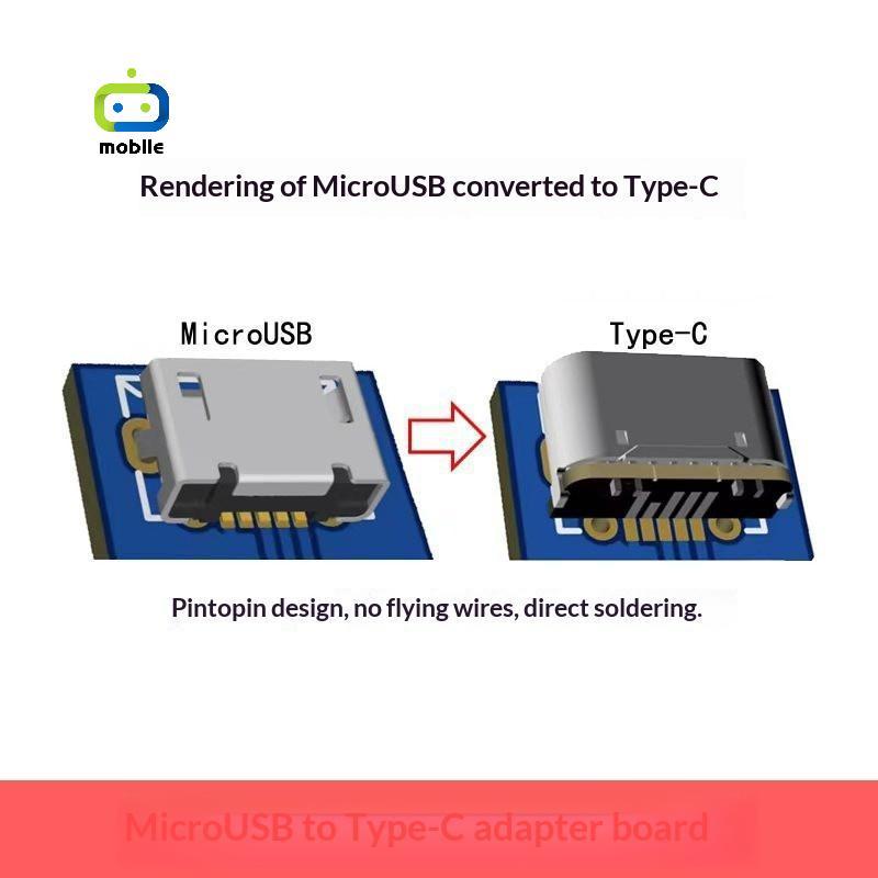[maygood] M85K USB Connector Type C USB 2.0 Data Transfer Data Power Adapter DIY Repair Adapte Modif