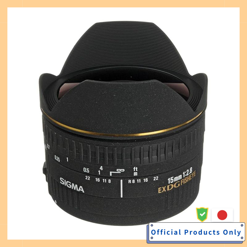Sigma SIGMA 15mm F2.8 EX DG DIAGONAL FISHEYE Lens for Nikon Full Frame 476441