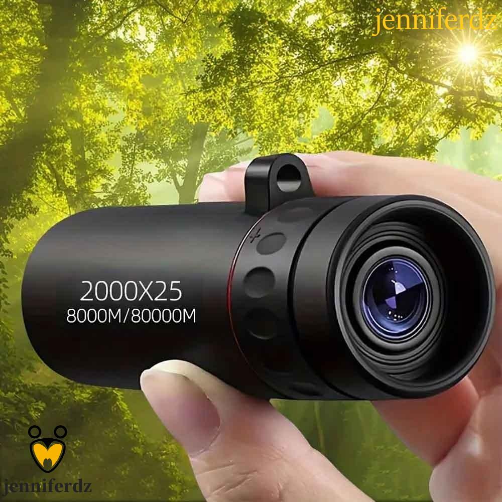 เจนนิเฟอร์ ดีซ กล้องโทรทรรศน์แบบพกพา, ขยายภาพได้สูงสุด 2000x25 เท่า, น้ำหนักเบา ทนทาน สำหรับชมฟ้าและดูดาวบนมือถือ