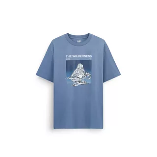 AIIZ (เอ ทู แซด) - AIIZ เสื้อคอกลมผู้ชาย ลายกราฟิก AIIZ Men's Graphic T-Shirt