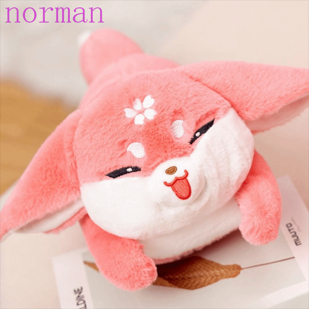 NORMAN Yae Miko ของเล่นตุ๊กตา,การออกแบบการ์ตูนอะนิเมะสไตล์ Genshin Impact Plush, Plushies ตุ๊กตาวัสด