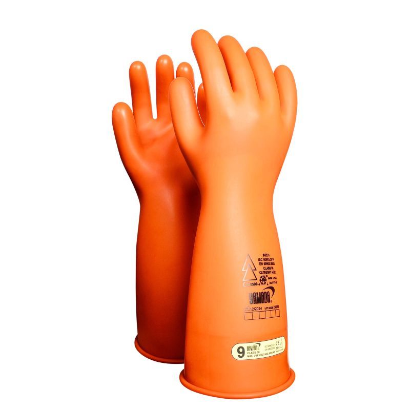 YAMADA ถุงมือกันไฟฟ้าดูด Class00 500V2500V