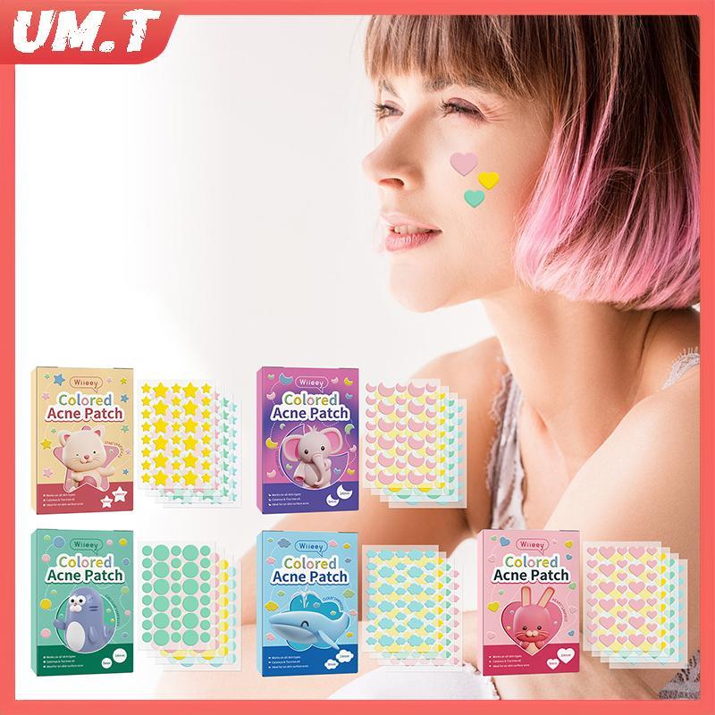 UM.T 144PCS Pimple Patch สีสันที่มองไม่เห็น Skin Care Stiers คอนซีลเลอร์ Face Spot เครื่องมือแต่งหน้