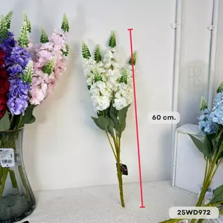 ไลทั่มช่อ 7 ก้าน ต้นสูง 60 cm. ดอกไม้ตกแต่งบ้าน ดอกไลทั่มปลอม ของตกแต่งงาน ของตกเเต่งคาเฟ่