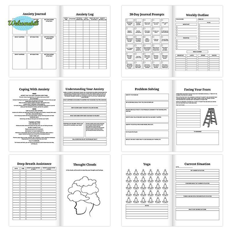 [WLB-t] Bipolar & ความวิตกกังวล, Bipolar Disorder, BD Psychological Therapy, Journal Planners Notebo