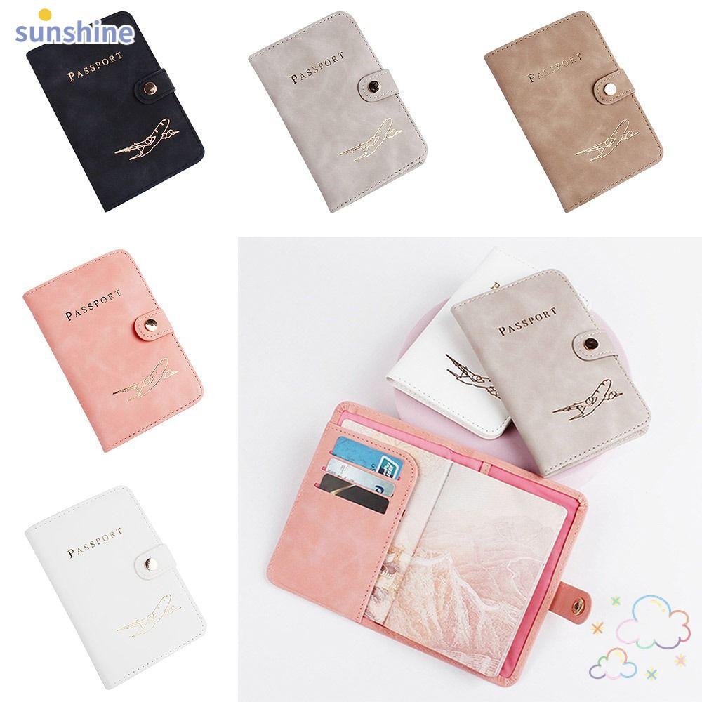 SSUNSHINE Passport Cover Protector Cover กระเป๋าเดินทางกระเป๋า