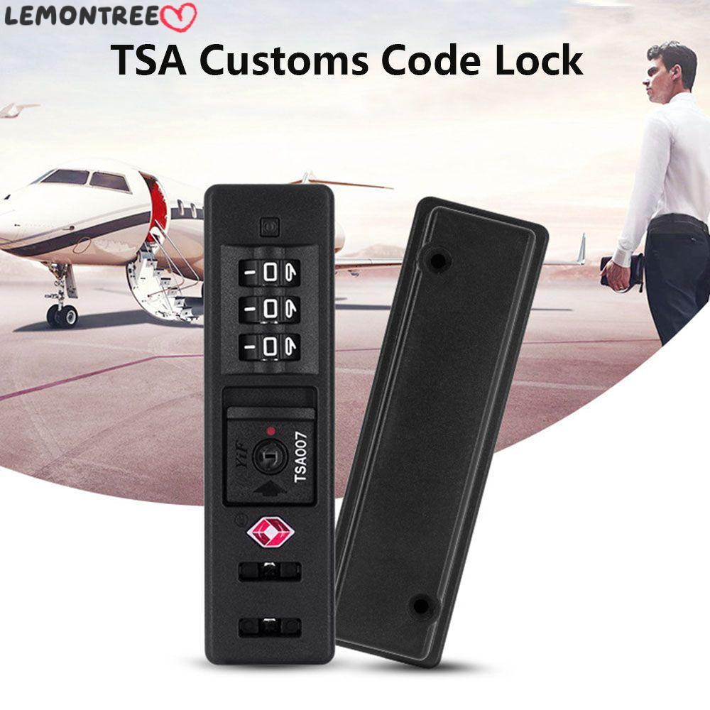 LEMONTREE TSA Customs Lock Anti-Theft Small Padlock Portable Customs Code Lock