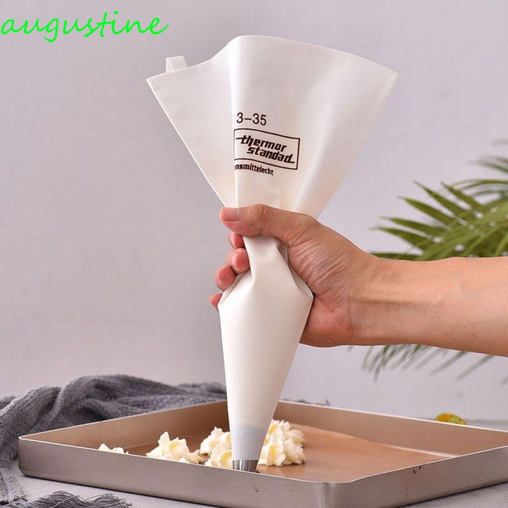 ถุงขนม AUGUSTINE สามเหลี่ยมนํากลับมาใช้ใหม่ได้ช็อคโกแลตปาร์ตี้บ้านผ้าฝ้ายถุงท่อ