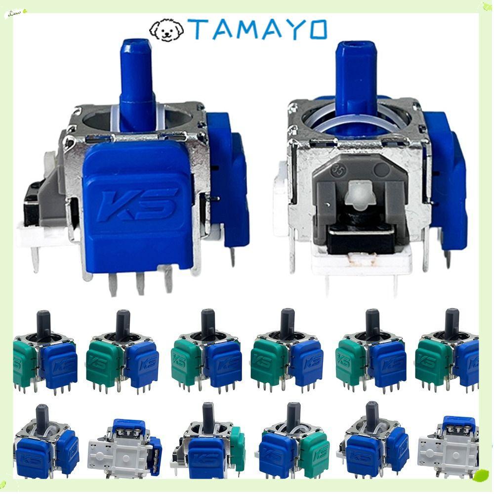 TAMAYO 4PCS Hall ThumbStick,ความแม่นยําสูงAnti-Drift TMRจอยสติ๊กแม่เหล็กไฟฟ้า,คุณภาพสูงทนทาน Analog 