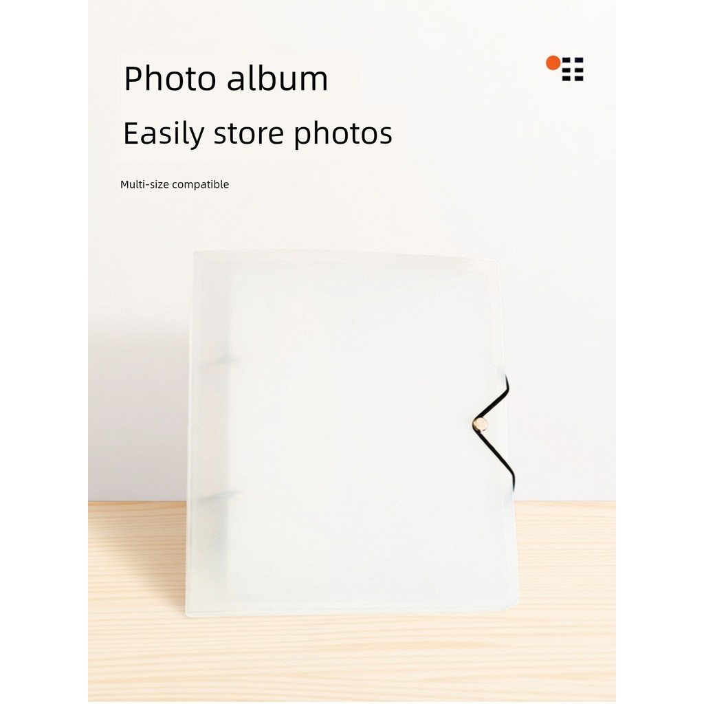 photo album แฟ้มการ์ด Jingjing XC Set Book 10 ซม.17 ซม.23 ซม.Photo Storage Book aggu สติกเกอร์ 10 ซม