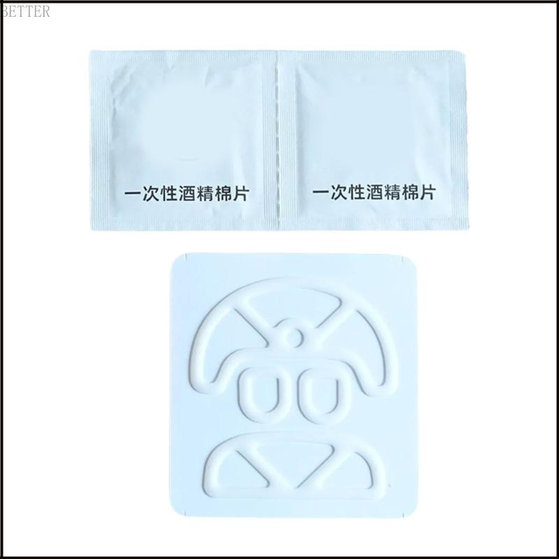 BETT Esports ICE Mouse Feet Skates Pad สําหรับ ENDGAME GEAR OP1WE 4K 8K เมาส์สีขาวสติกเกอร์ลื่นเมาส์