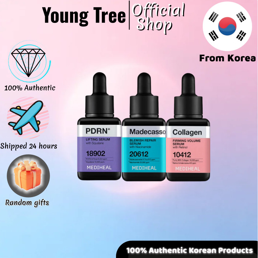 [Mediheal] Madecassoside Blemish Repair Serum(40ml+40ml+10ml)/PDRN Lifting Serum 40 ml + 40ml/Collag