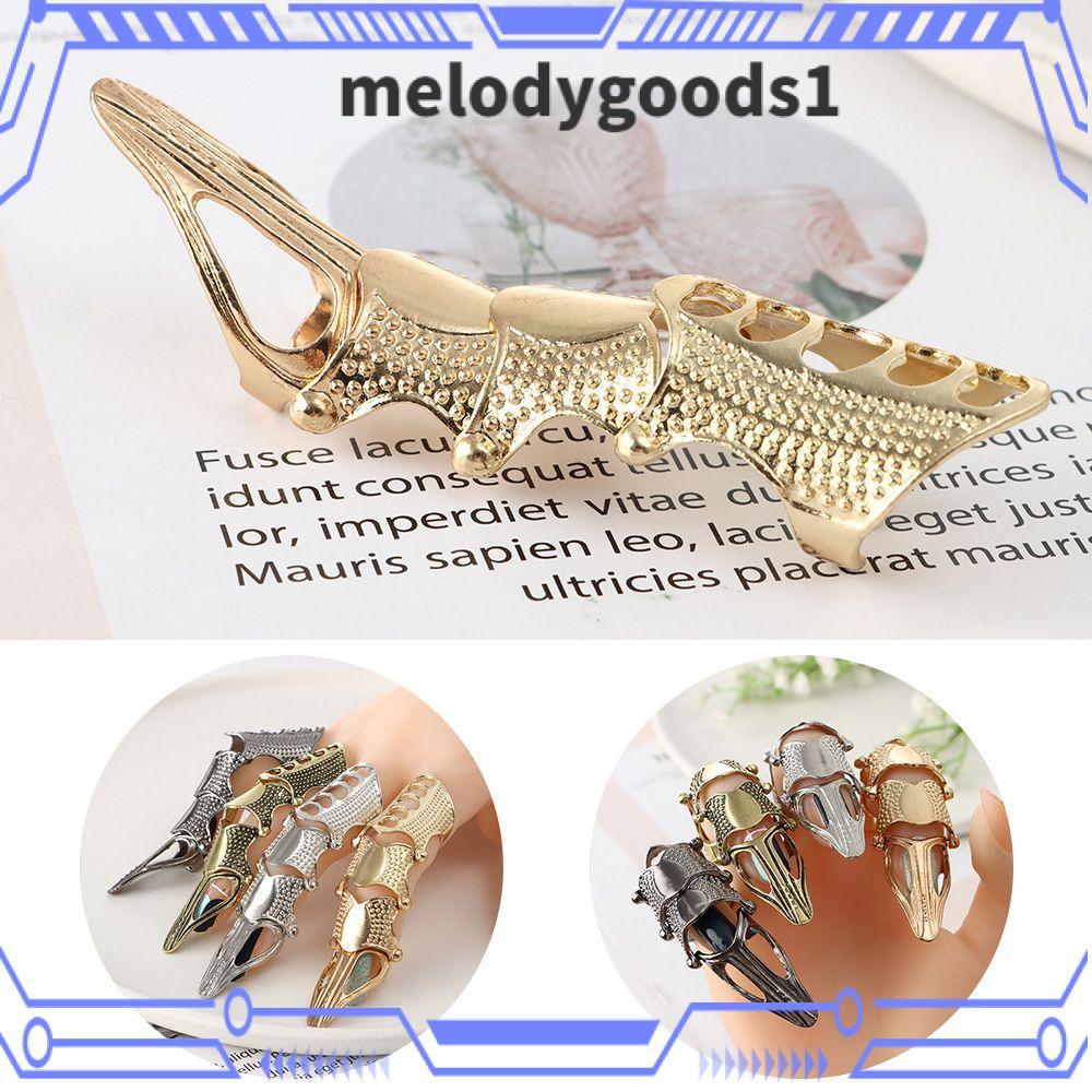MELODYGOODS Finger Claw Ring Full Finger Knuckle Rock Scroll