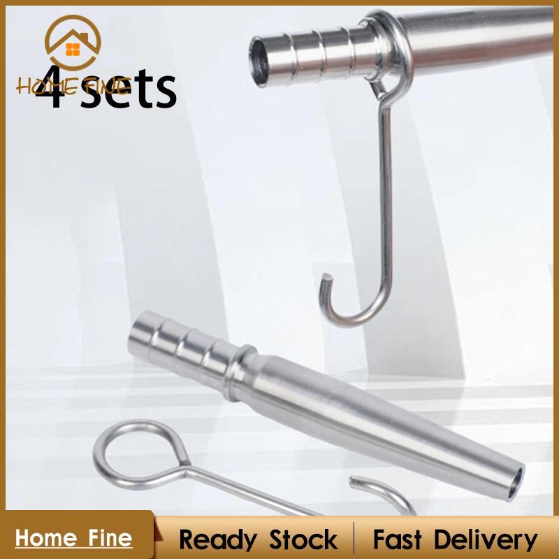 [Katharina_x] 4x Maple Tree Syrup Tapping Kit Sap Collector สแตนเลส Maple Syrup Tap Kit ที่แข็งแกร่ง