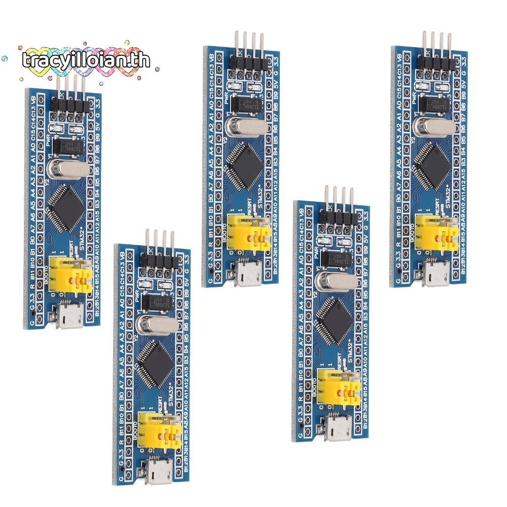 TRACYILLOIAN 5PCS Core Board โมดูล, แขน 32-bit MCU 40 Pin ระบบโมดูล, โมดูล Core STM32F103C8T6 พอร์ต 