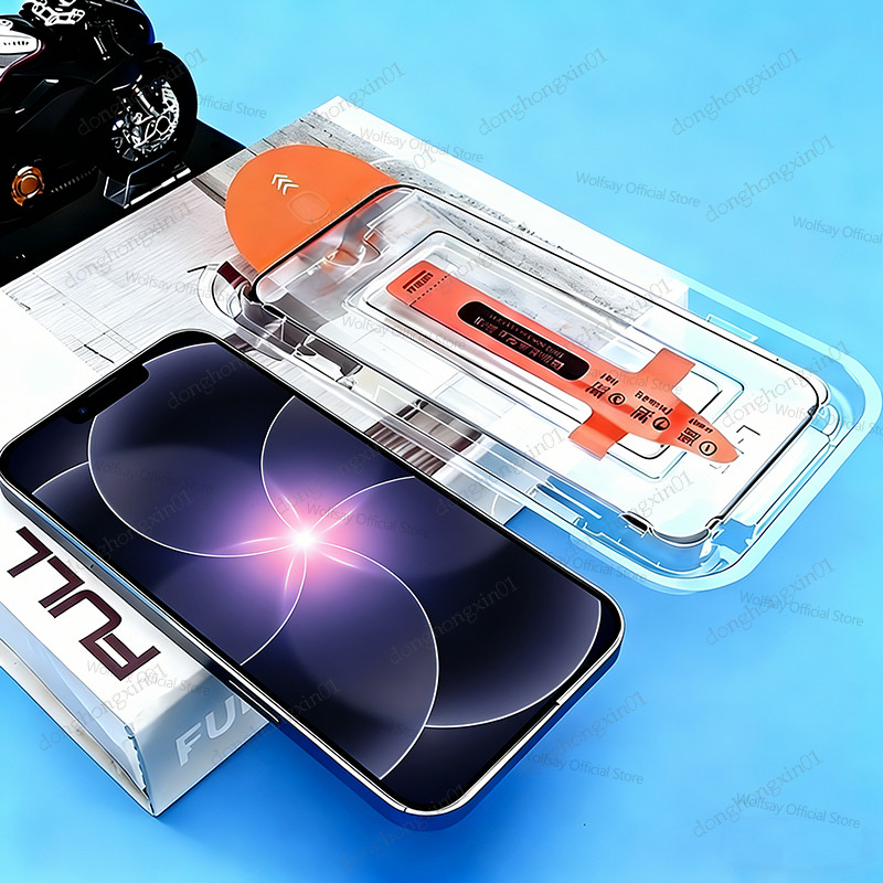 1/2 ฝุ่นฟรีติดตั้งง่ายสําหรับ iPhone 17e 16e ป้องกันหน้าจอสําหรับ apple iPhone 17e กระจกนิรภัยสําหรั