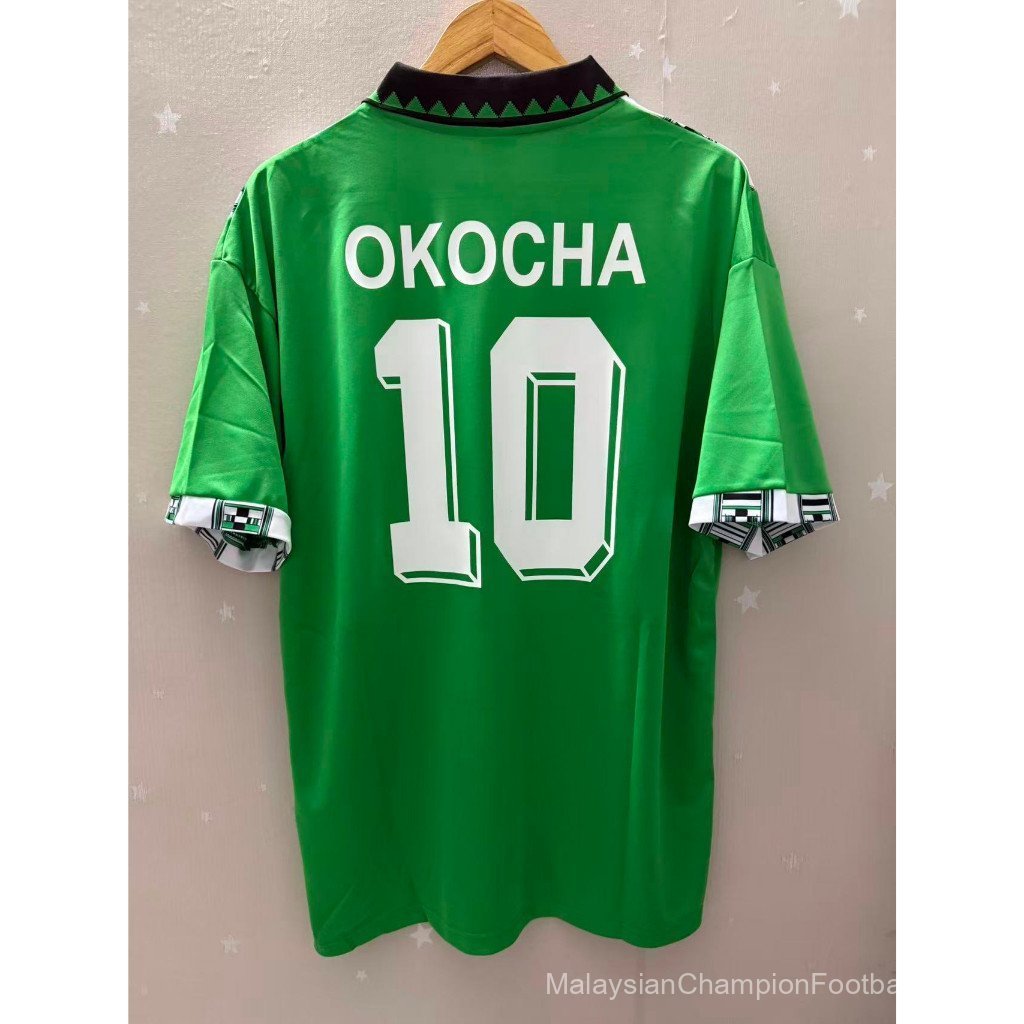 เสื้อฟุตบอลย้อนยุค Nigeria OKOCHA ปี 1994 คุณภาพสูงสำหรับแฟนๆ