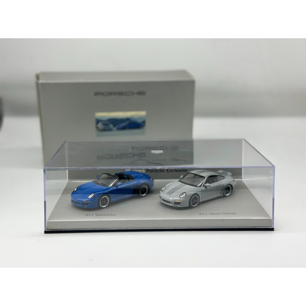 [คลังสินค้าพร้อม] 1: 43 Mini Cut Porsche 911 speedster 911 sc sport classic & Porsche 997 Porsche Of