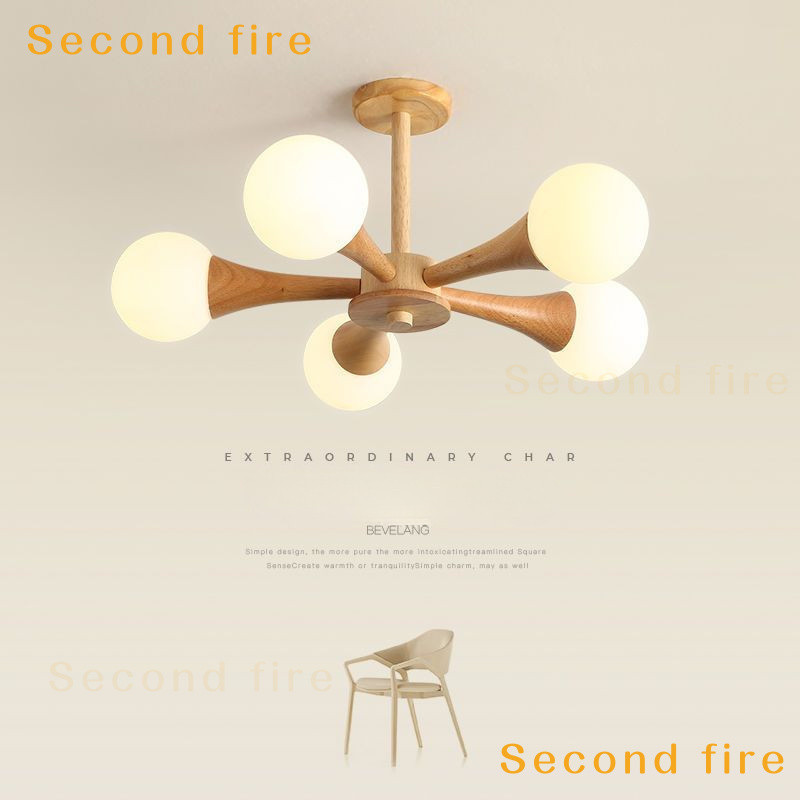 โคมไฟเพดานลายไม้ดั้งเดิมของญี่ปุ่น, ไฟห้องนอน, โคมไฟหลักของห้องนั่งเล่น