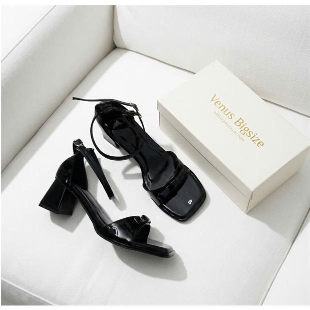 รองเท้า Bow Strap - Square Heel ไซส์ 40 41 42 43