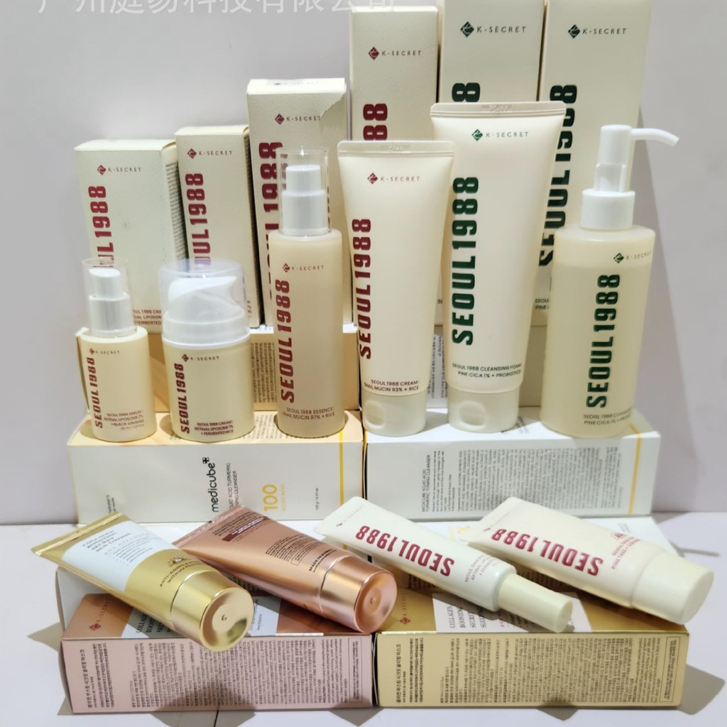 3.12 พร้อมส่ง K-SECRET KSECRETSEOUL1988 ครีมทําความสะอาดผิวหน้าล้ําลึก