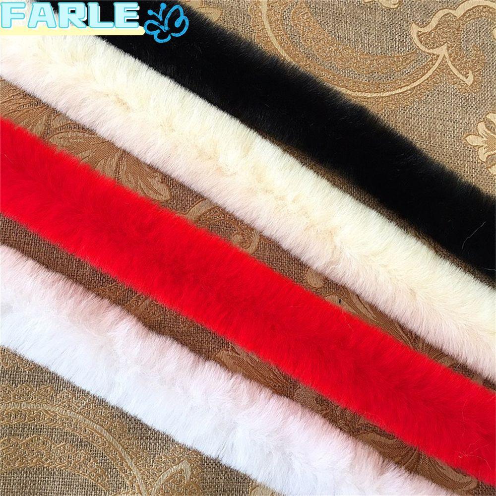 FARL Furry Ribbon DIY Craft Trimming Ribbon เย็บ 100cm