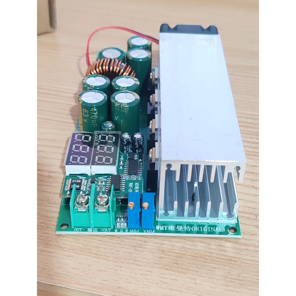 โมดูลลดแรงดัน DC-DC 600W 25A ปรับได้ 2.5-50V โมดูลพาวเวอร์ซัพพลาย สำหรับงานอิเล็กทรอนิกส์